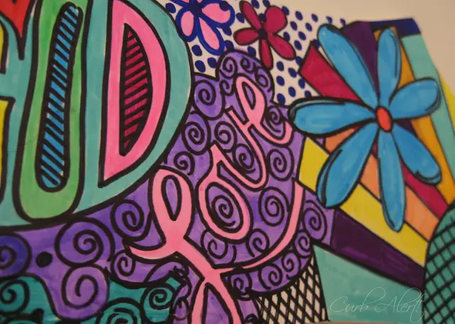 Curb Alert! The Art of Doodling