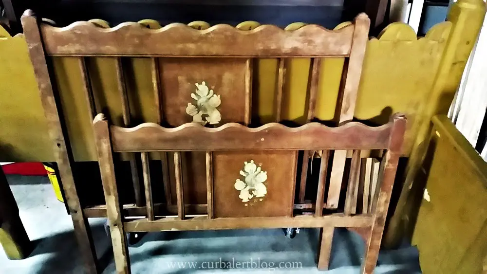 Antique Baby Bed found at Epic Garage Sale via Curb Alert!