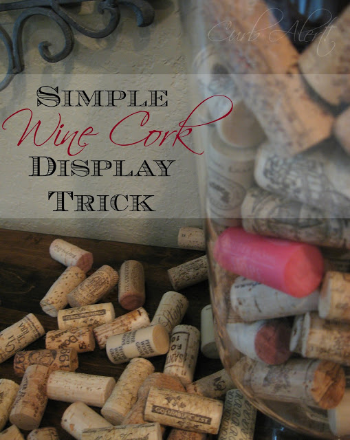 Wine discount cork displays