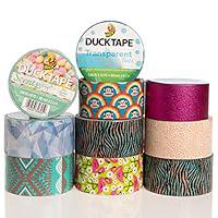 12pk Simply Genius Duct Tape Colored Patterned Designs Arts Crafts
