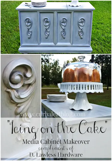 Icing On The Cake Media Cabinet Makeover